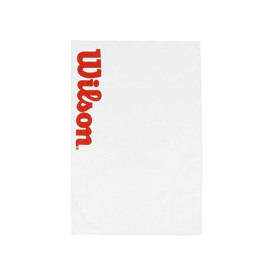 Toalla blanca pequeña Wilson