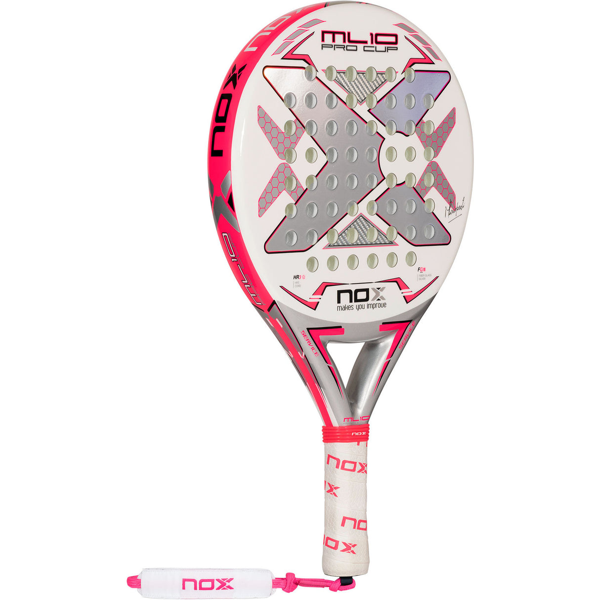 Pala de pádel NOX ML10 Pro Cup Corp Plata 2023