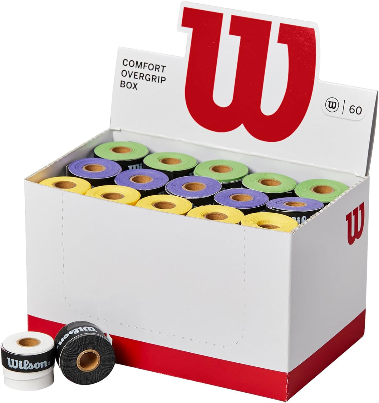 Sobregrips de batería Wilson lisos multicolor (x60)