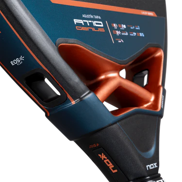 NOX AT10 GENIUS Attack 18K Alum 2025 by AGUSTIN TAPIA Padel Racket