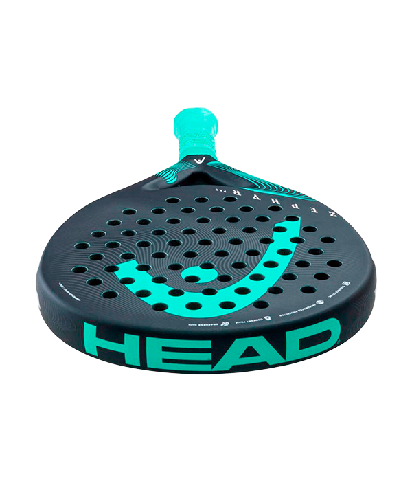 HEAD Zephyr Pro Negro/Verde 2023 Padel Racket