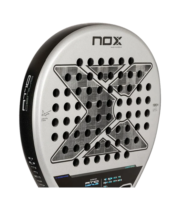 NOX AT10 Genius 18K 2024 Padel Racket by Agustín Tapia
