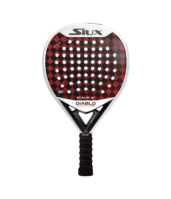 Pala de pádel Siux Diablo Revolution Sanyo Pro 3 2024