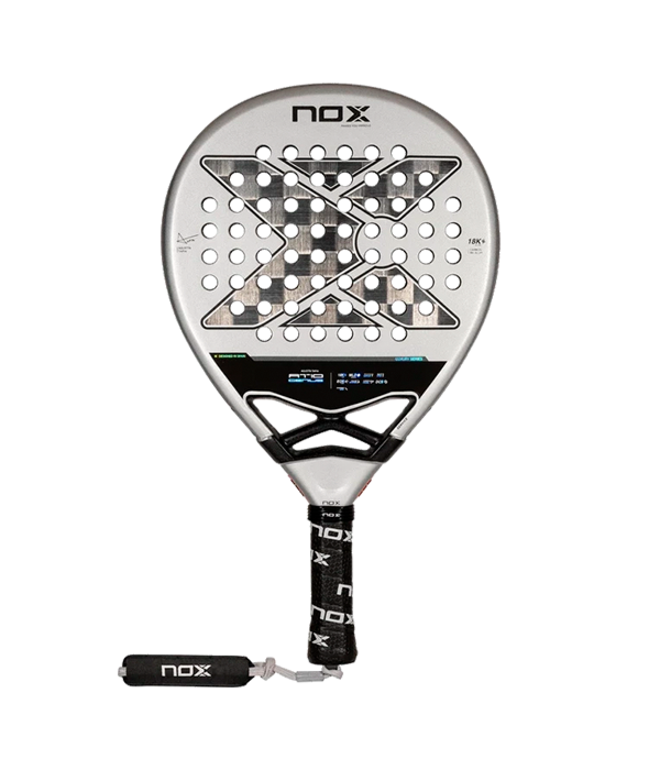 NOX AT10 Genius 18K 2024 Padel Racket by Agustín Tapia