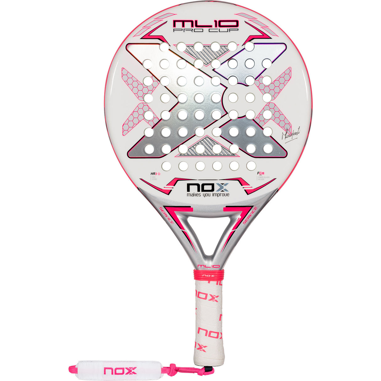 NOX ML10 Pro Cup Corp Silver 2023 Padel Racket