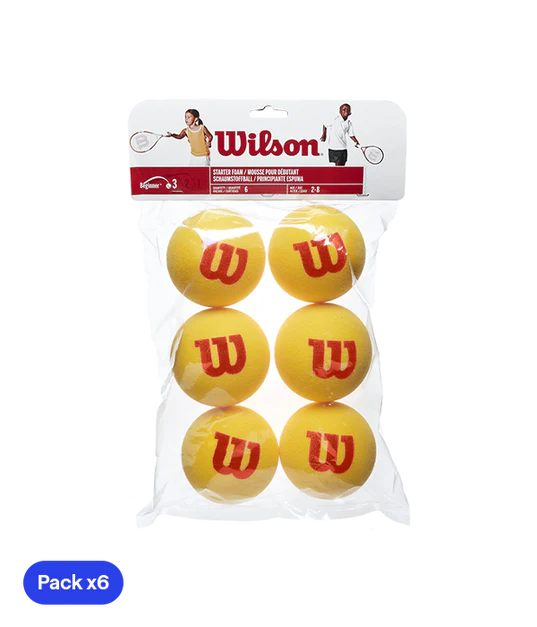 Wilson Tour Foam Balls (Pack x6)