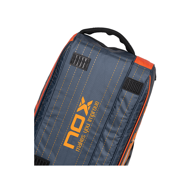 NOX Pro Black/Naranja Padel Bag