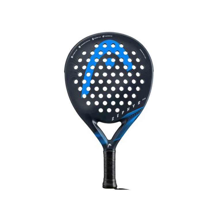 HEAD Zephyr Pro Negro/azul 2023 Padel Racket