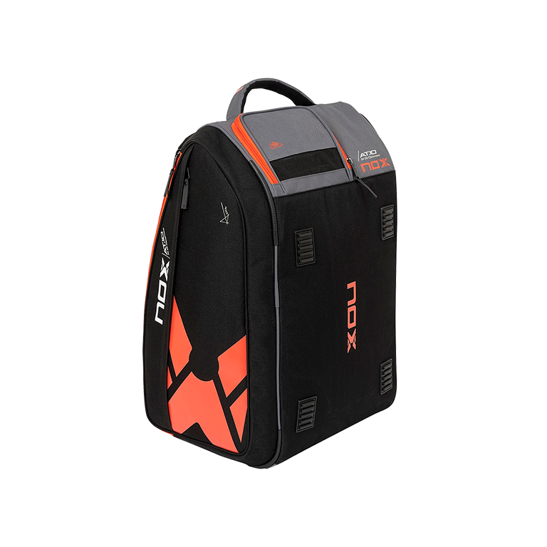 NOX AT10 Competition XL Compact Gris/Naranja 2023 Agustín Tapia Padel Bag