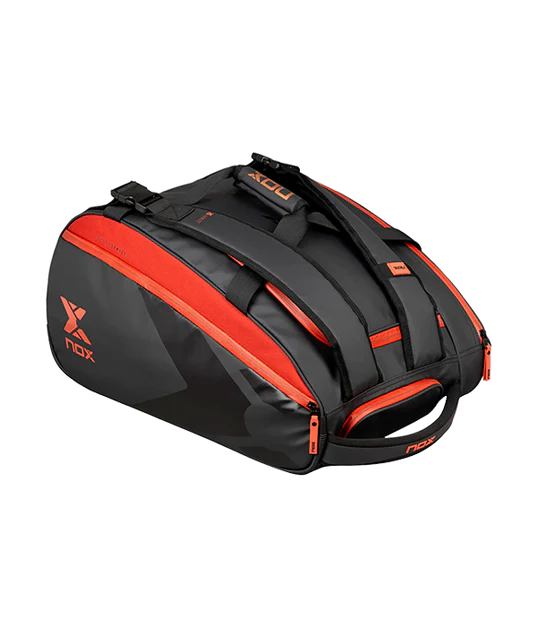 NOX Luxury Open Series Black/Red 2024 padel racket bag