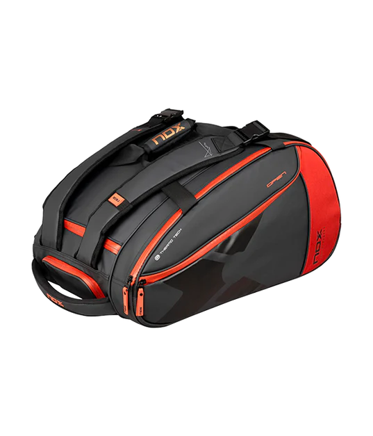 NOX Luxury Open Series Black/Red 2024 padel racket bag